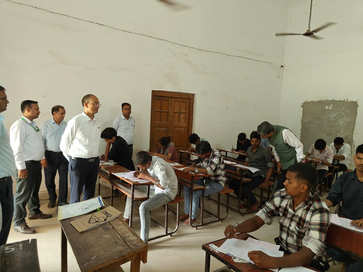 Vice-Chancellor Dr. Gyanendra Pratap Singh conducted surprise inspections of UP CATET exam centres in Ayodhya and directed officials to ensure a malpractice-free examination.